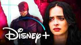 Jessica Jones, Daredevil, Disney+ logo