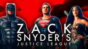 Wonder Woman, Batman, Superman, Zack Snyder's Justice League Logo