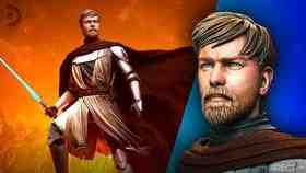 General Kenobi Clone Wars Statue