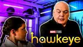 Kingpin, young Maya Lopez, Hawkeye