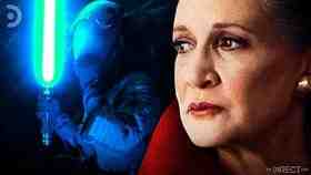 Jedi Knight Leia from the Rise of Skywalker, Carrie Fisher as General Leia Organa