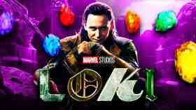 Tom Hiddleston as Loki, Loki logo, Infinity Stones