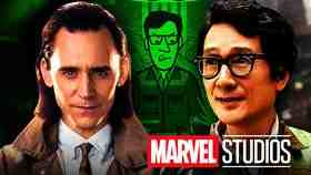 Tom Hiddleston's Loki, Ke Huy Quan as OB, Marvel Studios logo