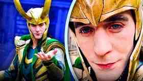 Tom Hiddleston Loki MCU statue