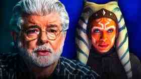 Rosario Dawson as Ahsoka Tano, George Lucas