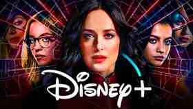Madame Web characters, Disney Plus logo