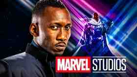 Mahershala Ali Blade variant design, Marvel Studios logo
