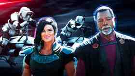 Cara Dune, Greef Karga, Stormtroopers