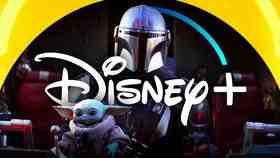 The Mandalorian Baby Yoda Disney+ Logo