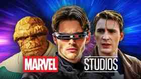 Thing, Cyclops, Steve Rogers, Marvel Studios Logo