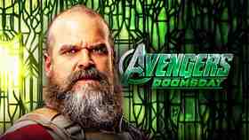 David Harbour Red Guardian, Avengers Doomsday logo.