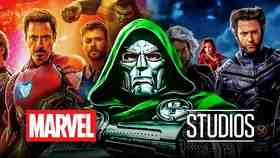 Iron Man, Doctor Doom, Wolverine, Marvel Studios Logo