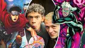 Joe Locke and Ruaridh Mollica Photo, Wiccan and Speed from Marvel Comics