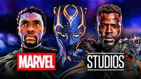 T'Challa, Shuri, M'Baku, Marvel Studios logo