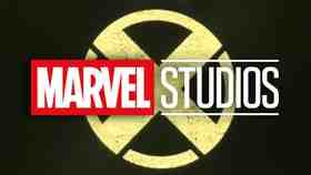 MCU X-Men movie logo, Marvel Studios logo.