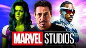 She-Hulk, Tony Stark, Sam Wilson, Marvel Studios logo