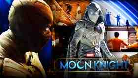 Moon Knight logo,Oscar Isaac as Moon Knight