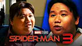 Jacob Batalon as Ned Leeds, Spider-Man3 Logo