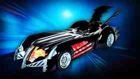 Batmobile from Batman and Robin in Lego