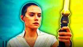 Rey Skywalker Yellow Lightsaber