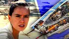 Daisy Ridley as Rey, X-Wing Cover Art