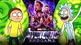 Rick and Morty Avengers Endgame Marvel