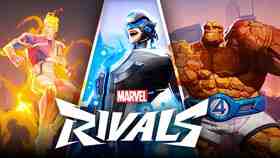 Marvel Rivals Human Torch, Reed Richards, The Thing