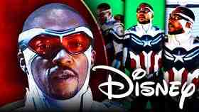 Anthony Mackie, Captain America, Disney logo