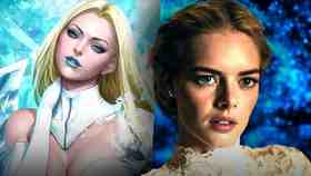 Samara Weaving and Emma Frost.