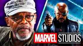 Samuel L Jackson, Nick Fury, Marvel Studios logo