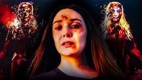 Elizabeth Olsen's Scrapped Evil Scarlet Witch Design from Doctor Strange 2 Revealed (Photos)
