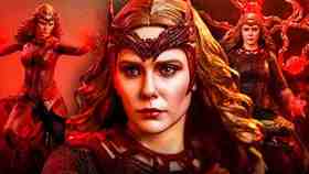 Elizabeth Olsen Scarlet Witch Doctor Strange 2 hot toy