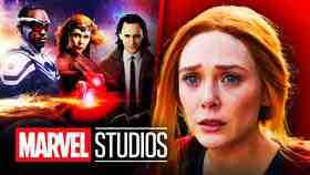 Scarlet Witch, Elizabeth Olsen, Sam Wilson, Loki, Marvel Studios logo