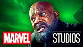 Nick Fury in Secret Invasion, Marvel Studios logo