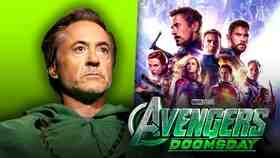 Robert Downey Jr., Avengers: Doomsday logo, Avengers: Endgame poster