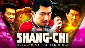 Shang-Chi and the Legend of the Ten Rings logo, Simu Liu as Shang-Chi