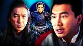 Tony Leung as The Mandarin, Wenwu toy, Simu Liu as Shang-Chi