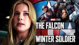 Sharon Carter, The Falcon and the Winter Soldier Co-Stars and Logo