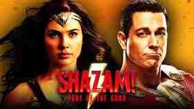 Shazam, Wonder Woman, Shazam 2 logo