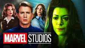 Tatiana Maslany as She-Hulk, Marvel Studios logo, Steve Rogers