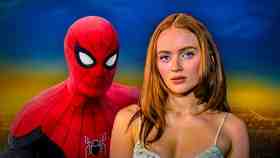 Sadie Sink and Spider-Man.