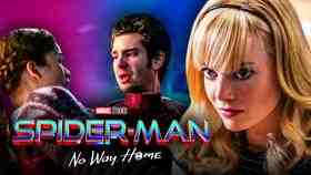 Andrew Garfield as Spider-Man, Emma Stone as Gwen Stacy, No Way Home, Zendaya