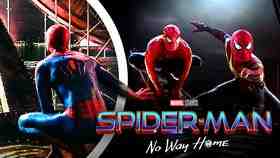 Tobey Maguire as Spider-Man, Andrew Garfield as Spider-Man, No Way Home logo