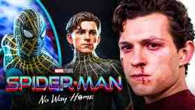Tom Holland Spider-Man Black Gold Suit