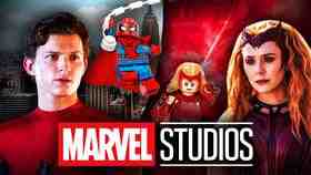 Spider-Man Scarlet Witch LEGOS