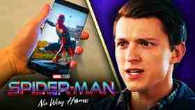 Spider-Man No Way Home trailer phone Leak