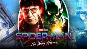 Spider-Man: No Way Home logo, Willem Dafoe as Green Goblin, Alfred Molina as Doctor Octopus