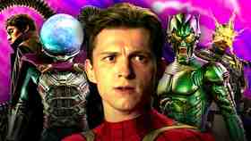 Doc-Ock, Mysterio, Tom Holland as Spider-Man, Green Goblin, Electro