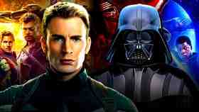 Chris Evans as Steve Rogers, Darth Vader.