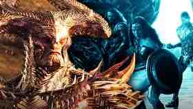 Steppenwolf, Justice League team up, Wonder Woman